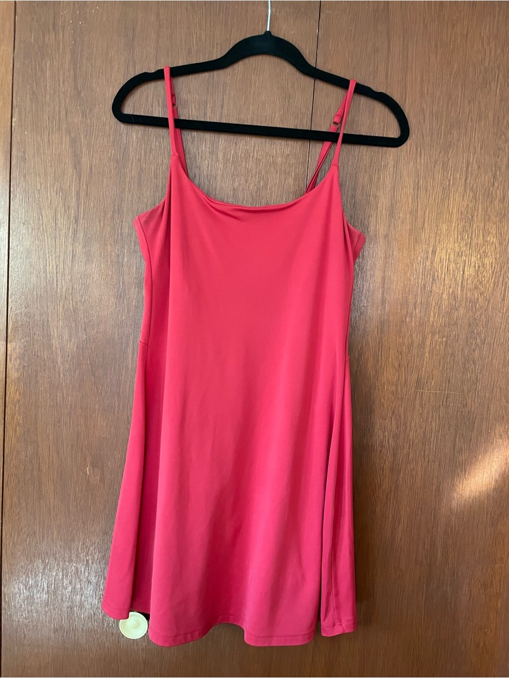 Girlfriend Collective red exercise dress - Size L